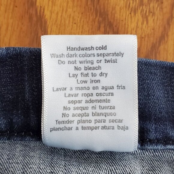 Judy Blue Womens Pull on Super Flare Jeans Size 7/28 Denim Raw Hem JB88136 - Picture 14 of 14